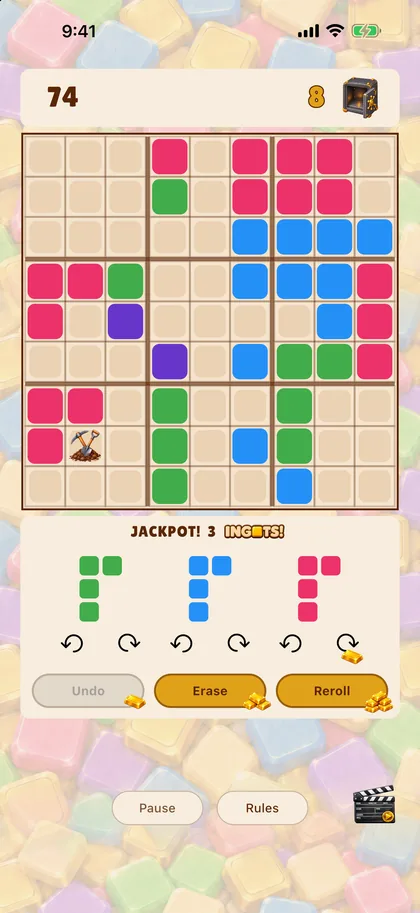 Ingot: a jackpot